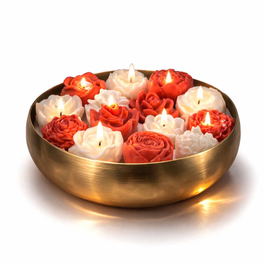 K3RVN™ Luxury Floral Candle Set