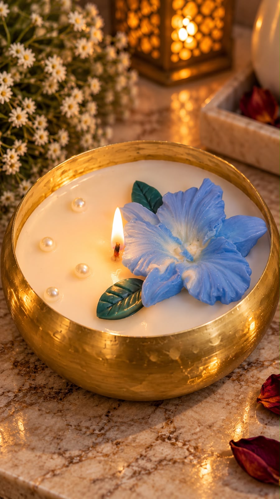 K³RVN Hibiscus Bloom Luxury Candle